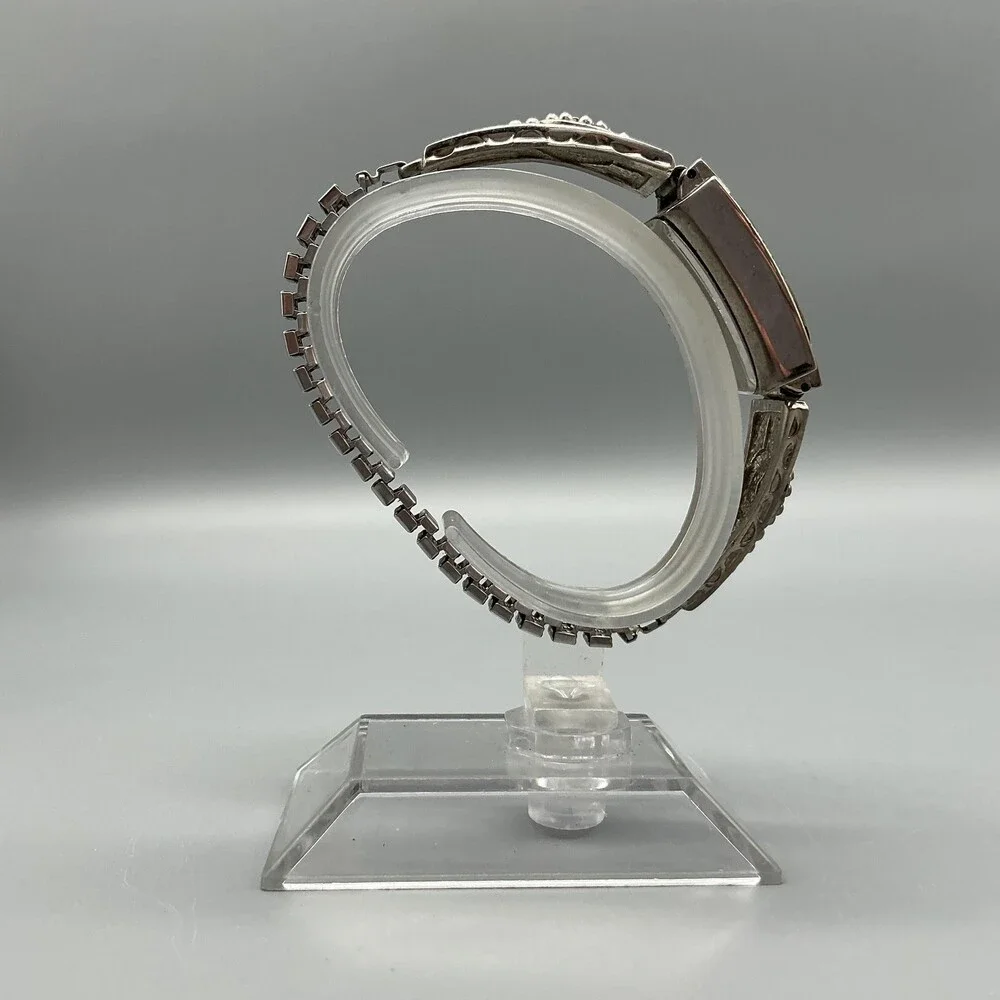 Futura Womens Watch 20mm MOP Dial Silver Tone Expansion Band New Battery